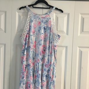 Lily Pulitzer Lala Romper, Sea to Shining Sea